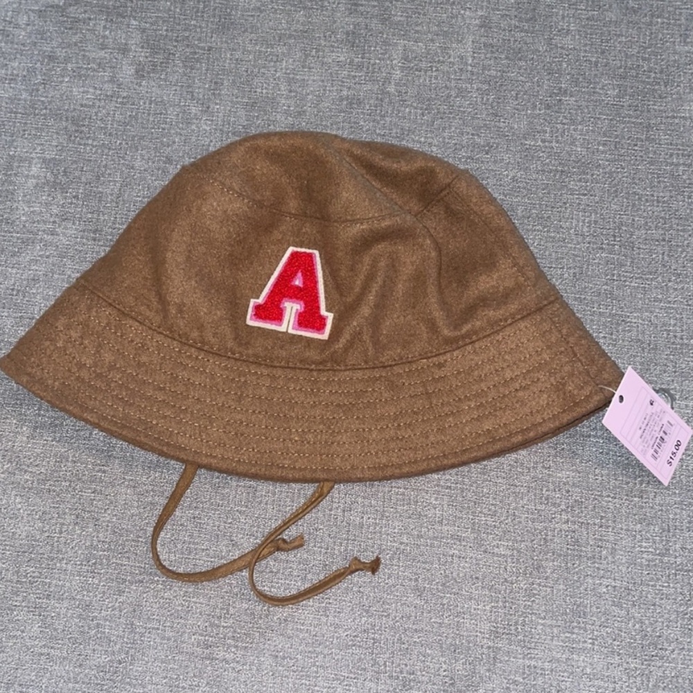 Wild Fable Women's Brown "A" Bucket Hat